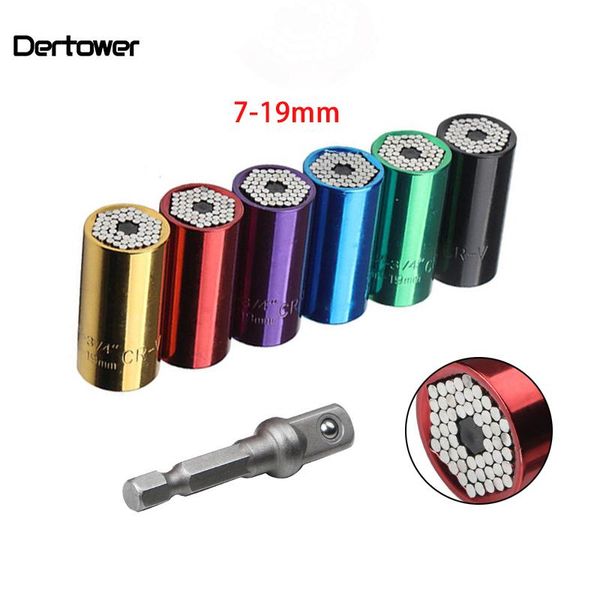 universal torque wrench magic spanner grip multi function ratchet socket 7-19mm power drill adapter car hand tools repair kit
universal torque wrench magic spanner grip multi function ratchet socket 7-19mm power drill adapter car hand tools repair kit