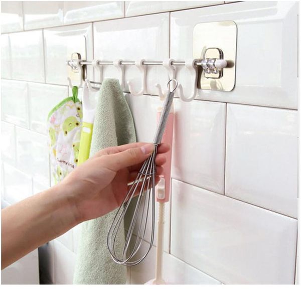 strong suction cup hook strong sticky 6 hooks up wall rails towel shelf rack hooks hanger kitchen cupboard stor bbyctj
strong suction cup hook strong sticky 6 hooks up wall rails towel shelf rack hooks hanger kitchen cupboard stor bbyctj