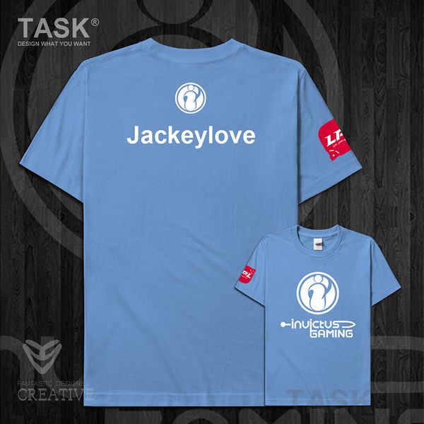 e-sports ig jackelove a-shui team uniform short sleeve t-shirt men and women's s8 finals clothes summer 0001, Blue
e-sports ig jackelove a-shui team uniform short sleeve t-shirt men and women's s8 finals clothes summer 0001, Blue