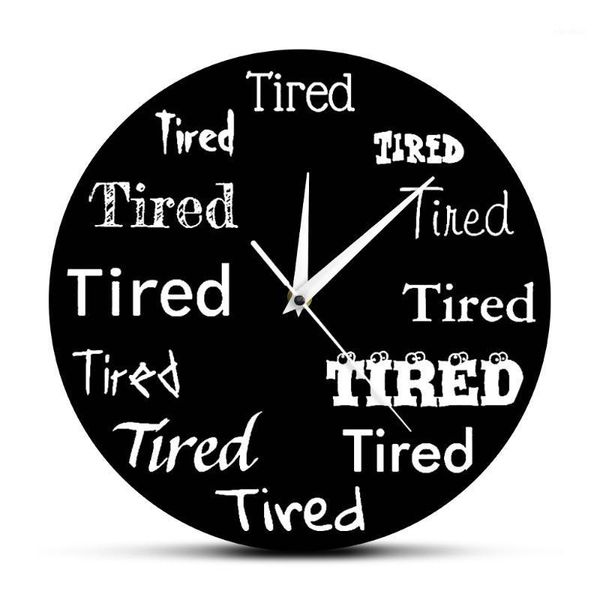 tired mood wall clock exhausted tired word print design funny silent wall clock operated non ticking watch for living room1
tired mood wall clock exhausted tired word print design funny silent wall clock operated non ticking watch for living room1