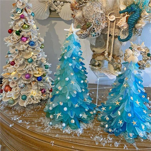 christmas decorations tree luminous stone manicure diy blue ocean series sea beach with accessories bag handmade ornaments for home decor 
christmas decorations tree luminous stone manicure diy blue ocean series sea beach with accessories bag handmade ornaments for home decor