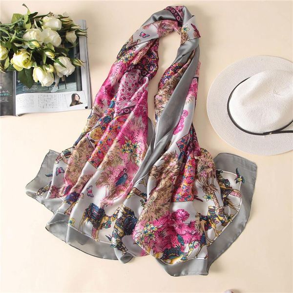 scarves style chinese quality silk autumn and winter lady fashion print scarf women sunscreen beach shawl headscarf, Blue;gray
scarves style chinese quality silk autumn and winter lady fashion print scarf women sunscreen beach shawl headscarf, Blue;gray