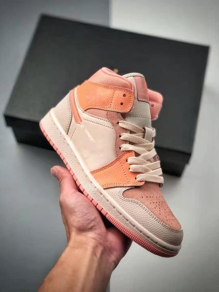 1 mid se orange light pink and apricot jumpman high mens 1s og girls shoes sneakers woman chaussures trainersfast ship
1 mid se orange light pink and apricot jumpman high mens 1s og girls shoes sneakers woman chaussures trainersfast ship