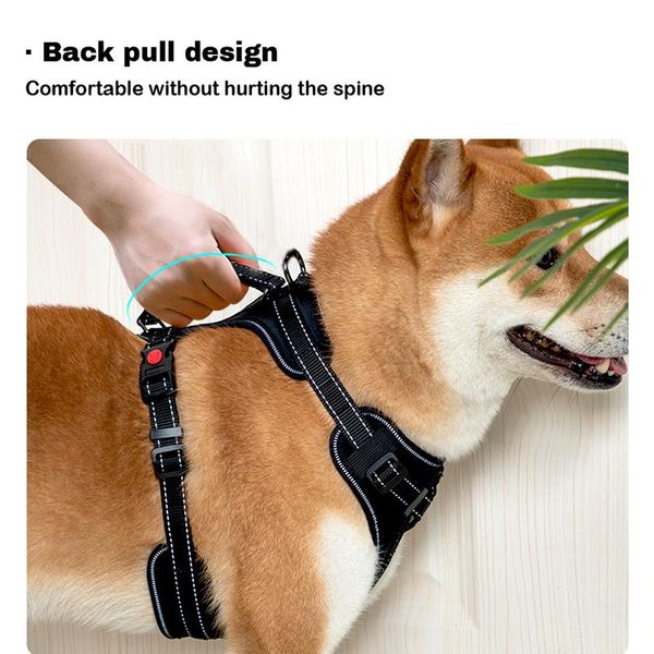 no pull dog harness adjustable nylon medium large pet vest reflective dog chest belt harness for dogs outdoor walking sqctwz
no pull dog harness adjustable nylon medium large pet vest reflective dog chest belt harness for dogs outdoor walking sqctwz
