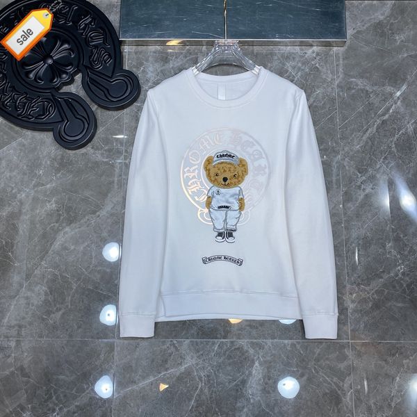 ch winter 21ss big autumn horseshoe teddy bear pullover loose casual round neck sweater for men and women lovers, Black
ch winter 21ss big autumn horseshoe teddy bear pullover loose casual round neck sweater for men and women lovers, Black