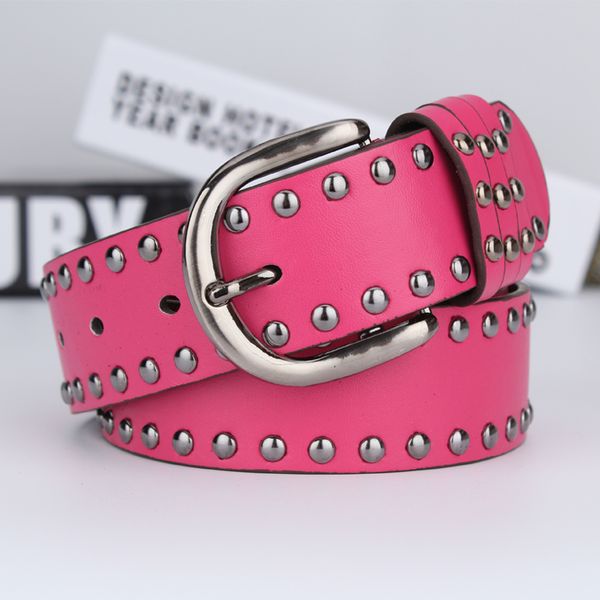 20multi color punk rock dot rivet pu belt for women female female dress-match leather belts cintos masculinos male strap, Black;brown
20multi color punk rock dot rivet pu belt for women female female dress-match leather belts cintos masculinos male strap, Black;brown