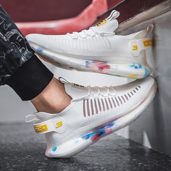 summer 2020 new trend air permeable flying coconut shoes sports casual light popcorn bottom cold sticky men's shoes c1212, Black;white
summer 2020 new trend air permeable flying coconut shoes sports casual light popcorn bottom cold sticky men's shoes c1212, Black;white
