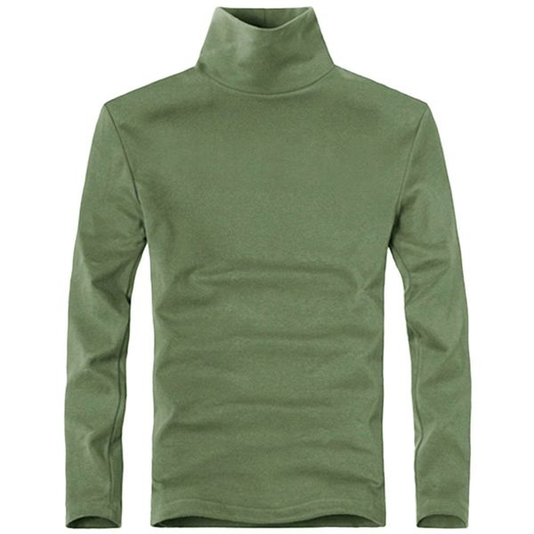 plus size new fashion brand men's elastic t shirt solid turtle neck long sleeve tshirt men slim fit summer casual man t shirts 201203, White;black
plus size new fashion brand men's elastic t shirt solid turtle neck long sleeve tshirt men slim fit summer casual man t shirts 201203, White;black
