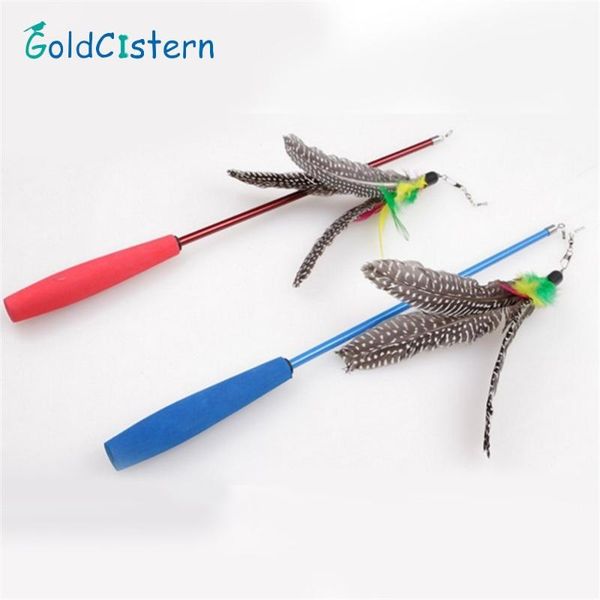 cat toys 90cm tease sticks three sections stretchable fishing rods cats trainning catcher teaser rod with feathers
cat toys 90cm tease sticks three sections stretchable fishing rods cats trainning catcher teaser rod with feathers