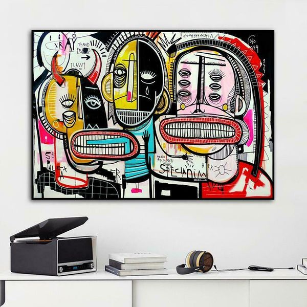 graffiti street art joachim abstract home decor handpainted &hd print oil painting on canvas wall art canvas pictures , f210107
graffiti street art joachim abstract home decor handpainted &hd print oil painting on canvas wall art canvas pictures , f210107