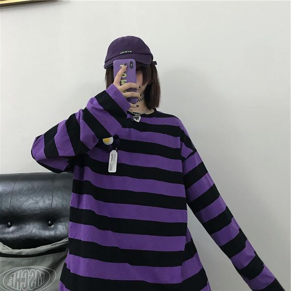 fashion tshirt woman autumn korean ulzzang harajuku vintage t shirt long sleeve striped t-shirt female sweat shirts, White
fashion tshirt woman autumn korean ulzzang harajuku vintage t shirt long sleeve striped t-shirt female sweat shirts, White