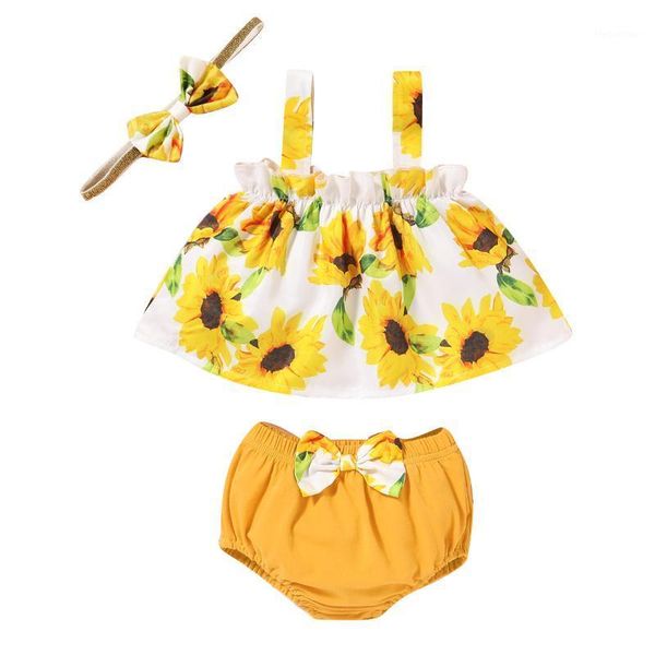clothing sets 3pcs born baby girl floral sling sun flower print vest +shorts +headband outfits clothes 0-18m1, White
clothing sets 3pcs born baby girl floral sling sun flower print vest +shorts +headband outfits clothes 0-18m1, White