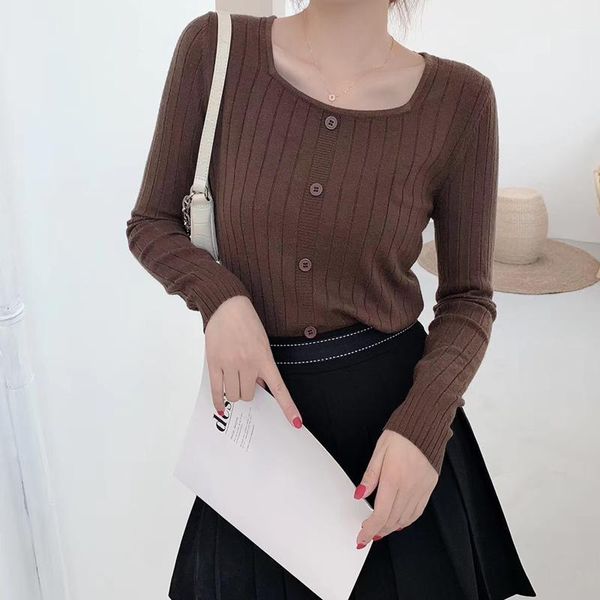 singrain women square collar knitted sweater elegant autumn warm knit winter elastic casual french slim knitting pullovers1, White;black
singrain women square collar knitted sweater elegant autumn warm knit winter elastic casual french slim knitting pullovers1, White;black