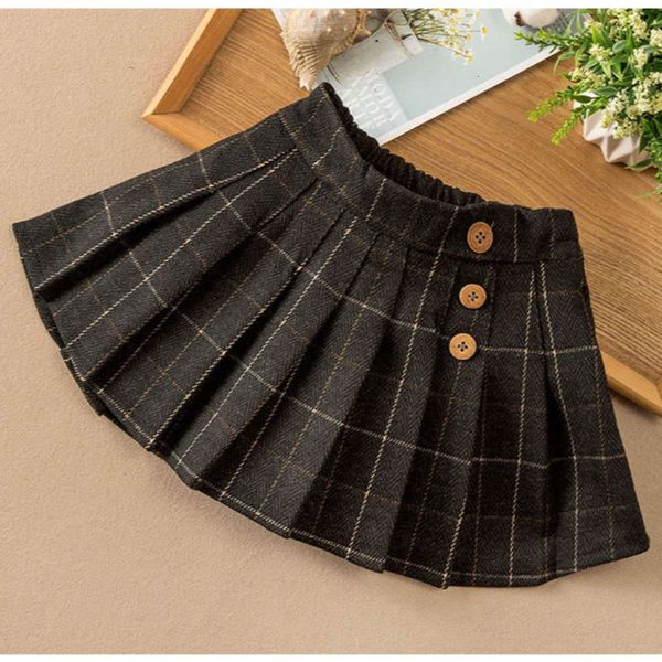 half pleated autumn and new girls children's foreign sle plaid skirt winter tweed little girl drs, Blue
half pleated autumn and new girls children's foreign sle plaid skirt winter tweed little girl drs, Blue