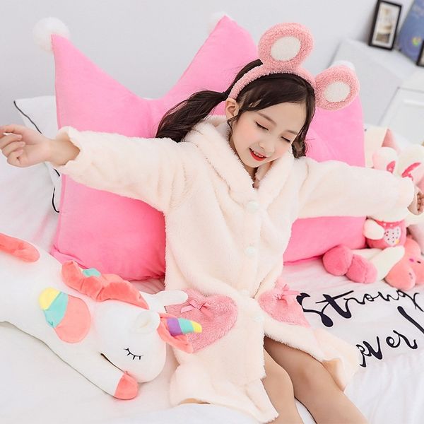 bath robe for children girls winter baby girl clothes flannel hooded pajama soft comfortable fleece bathrobes kids dressing gown y200325, Blue;red
bath robe for children girls winter baby girl clothes flannel hooded pajama soft comfortable fleece bathrobes kids dressing gown y200325, Blue;red