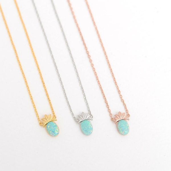pendant necklaces small pineapple necklace women opal jewelry stainless steel gold color stone collier femme bijoux bridesmaid gifts, Silver
pendant necklaces small pineapple necklace women opal jewelry stainless steel gold color stone collier femme bijoux bridesmaid gifts, Silver