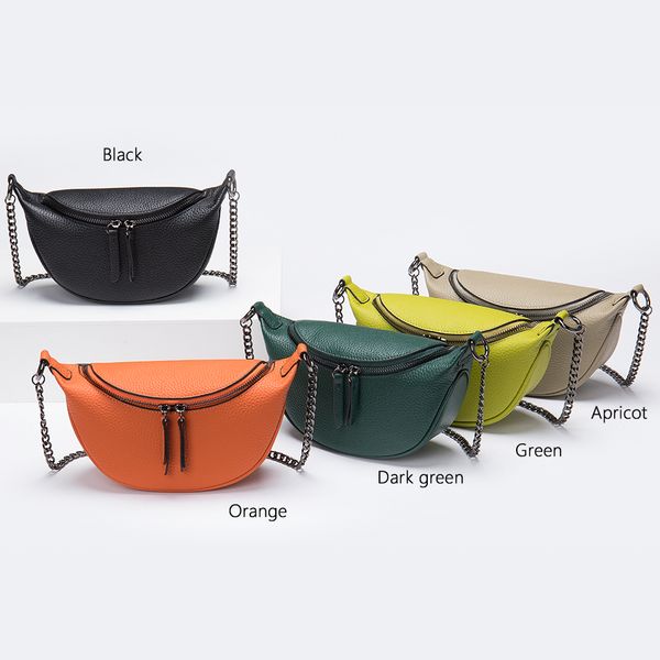 fashion girl waist bag first layer cowhide genuine leather women handbag new designer chain shoulder crossbody bag ins
fashion girl waist bag first layer cowhide genuine leather women handbag new designer chain shoulder crossbody bag ins