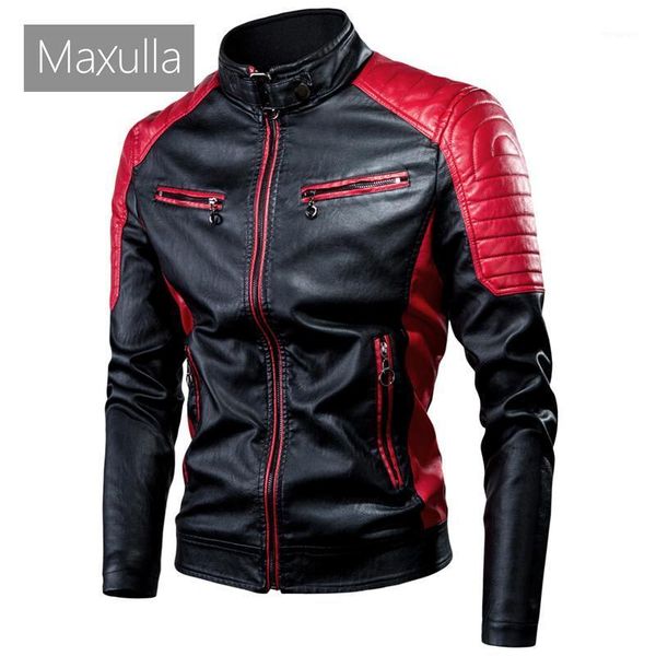 maxulla autumn winter mens pu jackets casual mens warm motorcycle leather jacket male slim fit biker leather coats clothing1, Black
maxulla autumn winter mens pu jackets casual mens warm motorcycle leather jacket male slim fit biker leather coats clothing1, Black