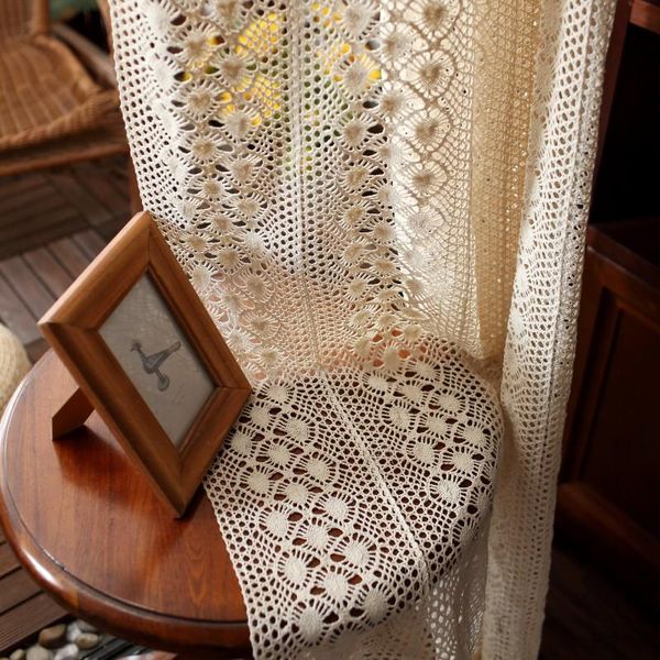 beige hollow crochet flower sheer curtain for living room american rustic handmade curtain tulle zh472y
beige hollow crochet flower sheer curtain for living room american rustic handmade curtain tulle zh472y