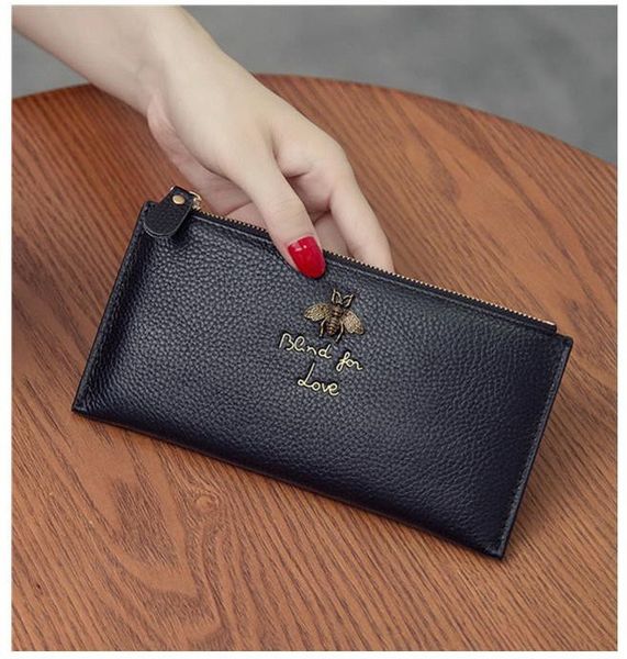 genuine super thin zipper designer wallets women fashion cow leather zero purses lady popular phone clutchs, Red;black
genuine super thin zipper designer wallets women fashion cow leather zero purses lady popular phone clutchs, Red;black