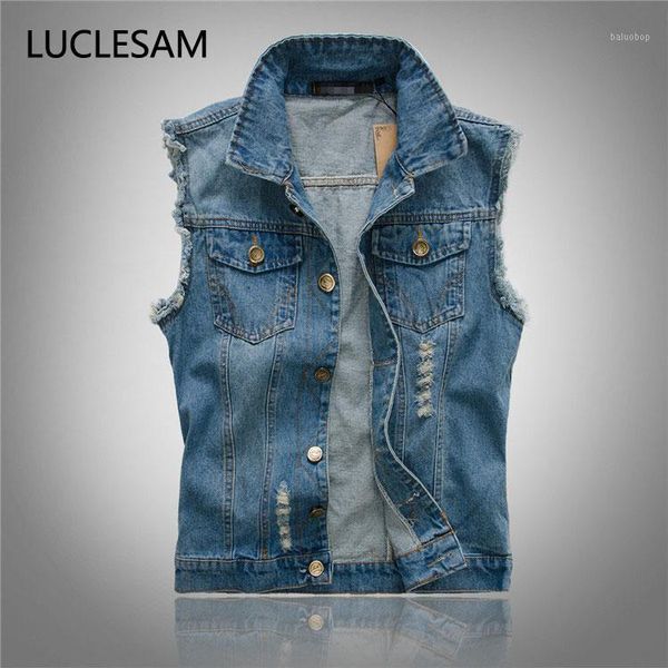 ripped denim waistcoat men sleeveless edge mens vest coat 2020 casual slim fit vintage biker jeans vests gilet hommes veste1, Black;white
ripped denim waistcoat men sleeveless edge mens vest coat 2020 casual slim fit vintage biker jeans vests gilet hommes veste1, Black;white