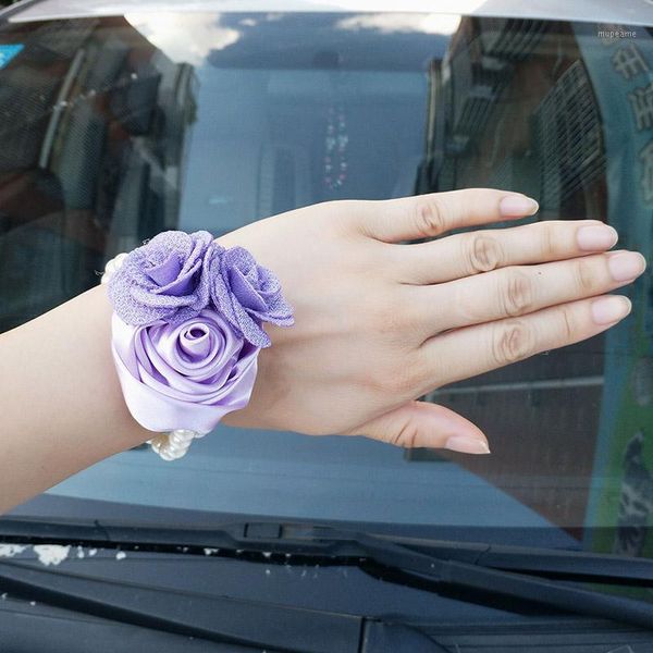 decorative flowers & wreaths in stock lilac satin rose pearl beaded wrist bridal marriage corsages artificial hand flower party decor sw0600
decorative flowers & wreaths in stock lilac satin rose pearl beaded wrist bridal marriage corsages artificial hand flower party decor sw0600