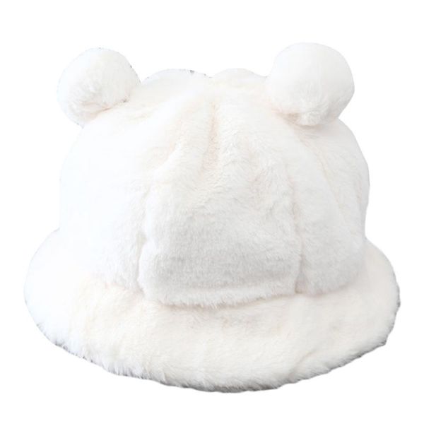 beanie/skull caps women winter fluffy plush warm bucket hat pompom bear ears cloche fisherman cap d0ub, Blue;gray
beanie/skull caps women winter fluffy plush warm bucket hat pompom bear ears cloche fisherman cap d0ub, Blue;gray