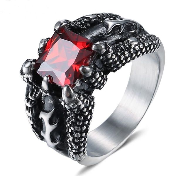 wedding rings stainless steel red stone men's punk ring jewelry zc fashion love engagement accessory natural, Slivery;golden
wedding rings stainless steel red stone men's punk ring jewelry zc fashion love engagement accessory natural, Slivery;golden