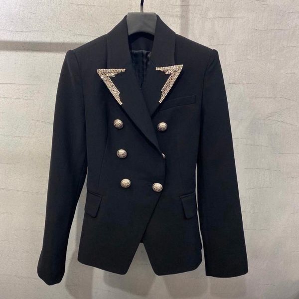 women's suits & blazers 2021 autumn women double breasted jacket blazer for ladies coat 2 color ddxgz2v 7.11, White;black
women's suits & blazers 2021 autumn women double breasted jacket blazer for ladies coat 2 color ddxgz2v 7.11, White;black
