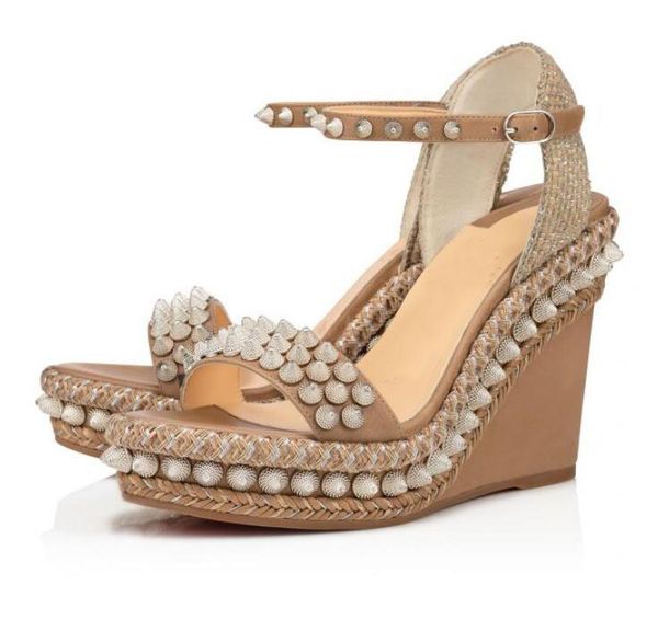 summer fashion brands ladies gladiator sandals red bottom lata wedges sandals espadrilles women plafrom high heels party wedding eu43, Black
summer fashion brands ladies gladiator sandals red bottom lata wedges sandals espadrilles women plafrom high heels party wedding eu43, Black