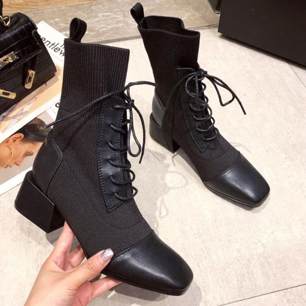 woman ankle boots flat heel shoes women lace up winter autumn shoes daily short boots woman footwear size 35-42, Black
woman ankle boots flat heel shoes women lace up winter autumn shoes daily short boots woman footwear size 35-42, Black