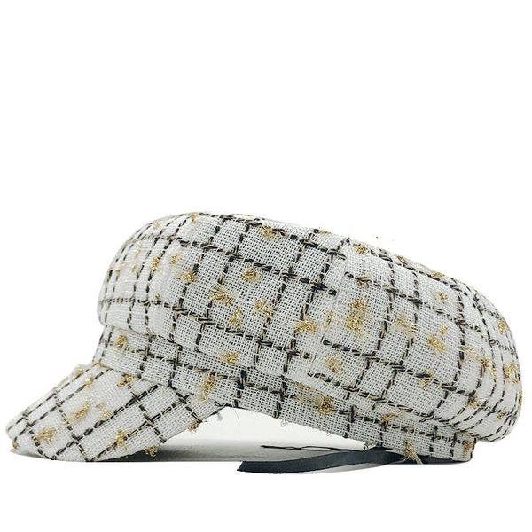 new auutmn winter hats for women plaid cotton newsboy cap ladies casual wool hat winter beret girl painter cap wmthnj, Black;white
new auutmn winter hats for women plaid cotton newsboy cap ladies casual wool hat winter beret girl painter cap wmthnj, Black;white