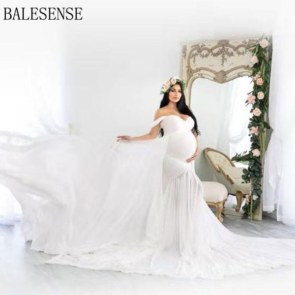 off shoulder maternity maxi gown dresses for pshoot cotton chiffon pregnant women long dresses baby shower pgraphy, White
off shoulder maternity maxi gown dresses for pshoot cotton chiffon pregnant women long dresses baby shower pgraphy, White