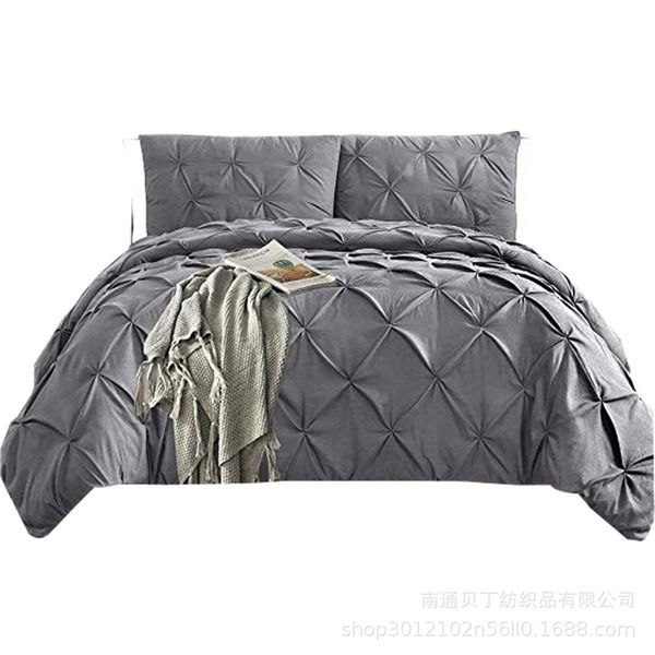 three-piece bedding sets quilt cover pillow case duvet cover handmade jacquard flower pure color comforters quilt bed suits
three-piece bedding sets quilt cover pillow case duvet cover handmade jacquard flower pure color comforters quilt bed suits