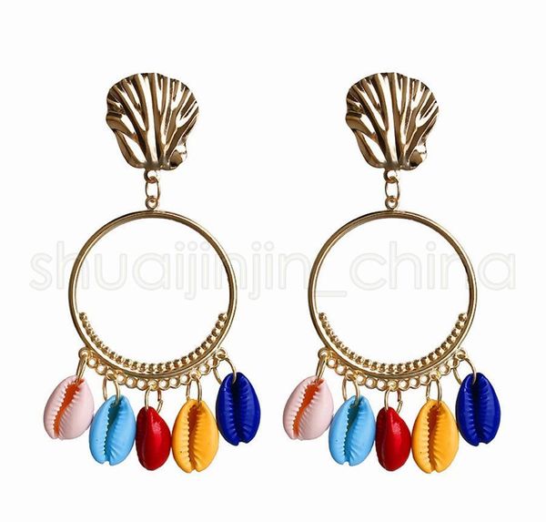 colorful seashell dangle drop earrings women cute circle statement bohemian shell earrings retro lady beach jewelry party gift dda1487 ucjo, Golden
colorful seashell dangle drop earrings women cute circle statement bohemian shell earrings retro lady beach jewelry party gift dda1487 ucjo, Golden
