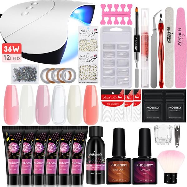 gel polish set poly nail gel kit all for manicure nails complete kit semi permanent varnish polish set with uv lamp
gel polish set poly nail gel kit all for manicure nails complete kit semi permanent varnish polish set with uv lamp