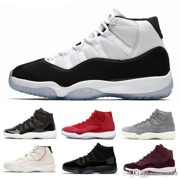 with box concord high 45 11 xi 11s cap and gown prm heiress gym red chicago platinum tint space jams men basketball shoes sports sneakers
with box concord high 45 11 xi 11s cap and gown prm heiress gym red chicago platinum tint space jams men basketball shoes sports sneakers