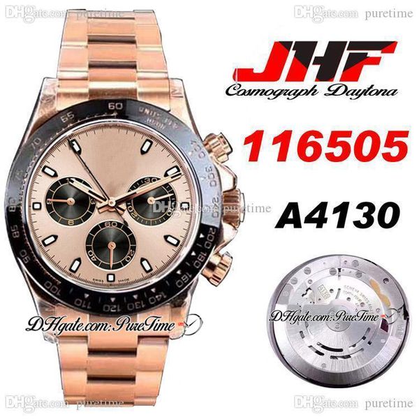 jhf a4130 automatic chronograph mens watch 18k rg ceramics bezel champagne black dial steel bracelet edition 116505 ptrx puretime b2, Slivery;brown
jhf a4130 automatic chronograph mens watch 18k rg ceramics bezel champagne black dial steel bracelet edition 116505 ptrx puretime b2, Slivery;brown
