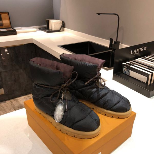 luxurys designers women boots down snow boots waterproof lace-up ankle boot winter designer booties fashion down shoes, Black
luxurys designers women boots down snow boots waterproof lace-up ankle boot winter designer booties fashion down shoes, Black