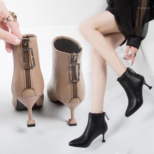 boots shoes fashion woman leather booties winter footwear boots-women round toe low heels punk rock autumn1, Black
boots shoes fashion woman leather booties winter footwear boots-women round toe low heels punk rock autumn1, Black