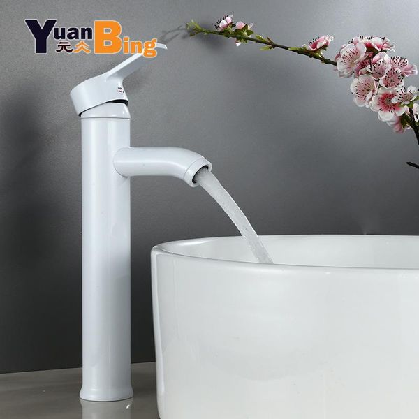 bathroom sink faucets 304 stainless steel faucet white basin cold and water mixer handle deck mounted tall/short tap
bathroom sink faucets 304 stainless steel faucet white basin cold and water mixer handle deck mounted tall/short tap