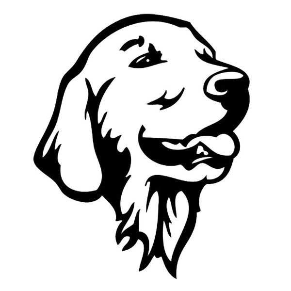 12.2*14.7cm golden retriever dog car bumper stickers cute pet dog decals car styling decoration accessories black/silver s1-0269
12.2*14.7cm golden retriever dog car bumper stickers cute pet dog decals car styling decoration accessories black/silver s1-0269