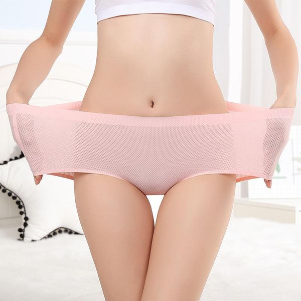40-100kg size plus large quick drying ice silk underpants women's traceless breathable briefs medium high waist panties sexy, Black;pink
40-100kg size plus large quick drying ice silk underpants women's traceless breathable briefs medium high waist panties sexy, Black;pink
