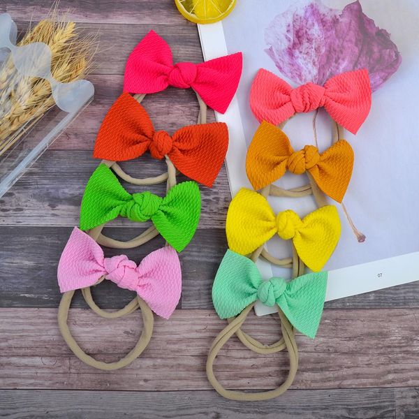 20pcs/lot nylon baby headband with messy bow newborn girl hairbows infant solid samll bow headwrap headwear hair accessories q jlltxi
20pcs/lot nylon baby headband with messy bow newborn girl hairbows infant solid samll bow headwrap headwear hair accessories q jlltxi