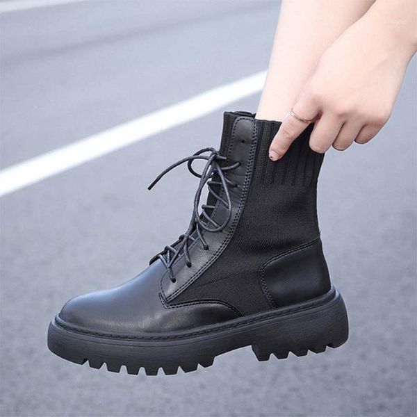boots 2021 flat platform women shoes autumn winter fur fashion round toe lace-up leather ladies shoes1, Black
boots 2021 flat platform women shoes autumn winter fur fashion round toe lace-up leather ladies shoes1, Black