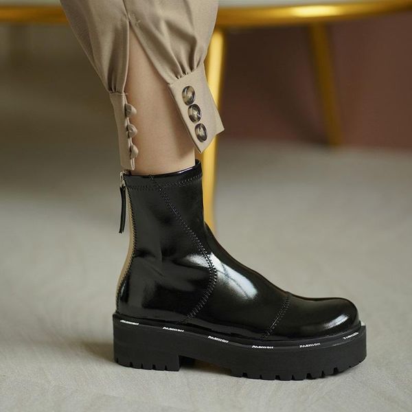 boots brand shoes woman autumn winter fashion elastic leather ankle for women platform high heels black nude riding
boots brand shoes woman autumn winter fashion elastic leather ankle for women platform high heels black nude riding