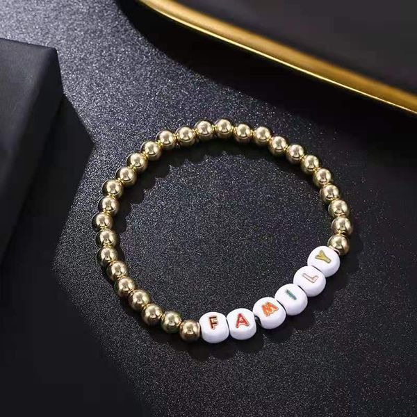 cross-border fashion simple round bracelet letter bracelet european and american popular customizable personalized word bracelet, Black
cross-border fashion simple round bracelet letter bracelet european and american popular customizable personalized word bracelet, Black