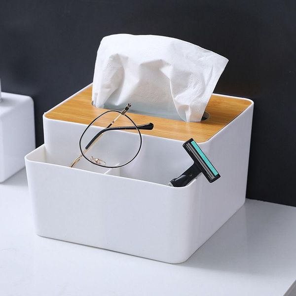 Household Wooden Plastic Tissue Box Napkin Holder Simple Fashion Office Home Storage Desktop Tissue Box Wipe Case
Household Wooden Plastic Tissue Box Napkin Holder Simple Fashion Office Home Storage Desktop Tissue Box Wipe Case