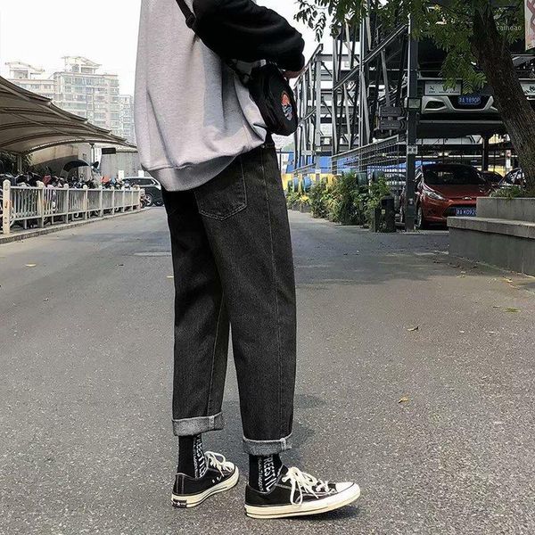 2020 spring and summer new jeans men's loose straight casual pants korean wild wide leg long pants trend1, Blue
2020 spring and summer new jeans men's loose straight casual pants korean wild wide leg long pants trend1, Blue
