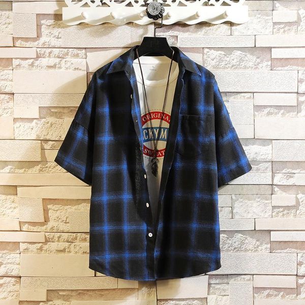 men plaid shirt 2019 spring summer casual short sleeve shirt soft comfort slim fit styles man clothes 10.71, White;black
men plaid shirt 2019 spring summer casual short sleeve shirt soft comfort slim fit styles man clothes 10.71, White;black